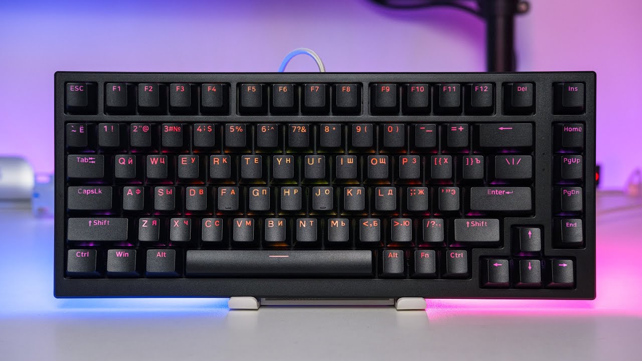 ⌨️ AKKO TAC75 HE — Akko Glare sound test - YouTube