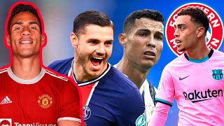 VARANE CERCA del UNITED | ICARDI para SUSTITUIR a CRISTIANO | BAYERN QUIERE a DEST