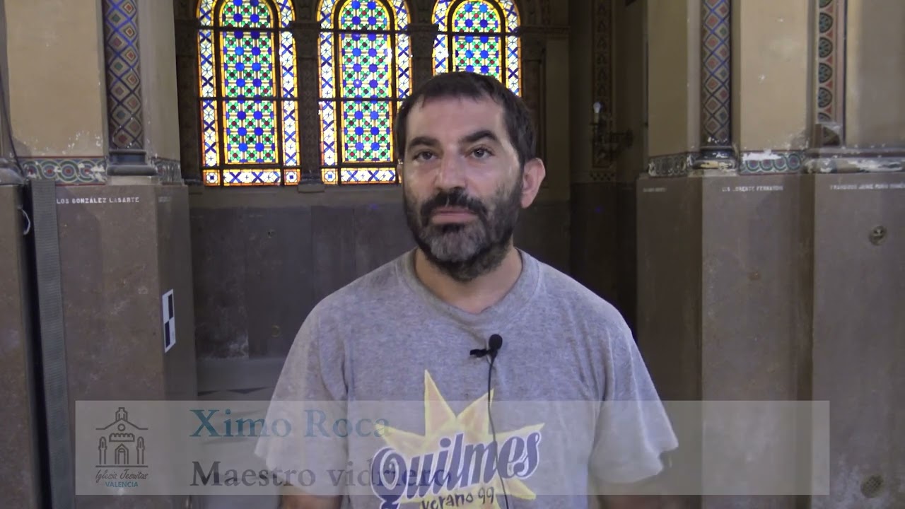 El mestre vitraller Ximmo Roca, sobre els vitralls de l'Església