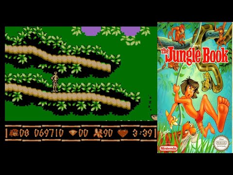 Обложка из Лайфхак игры в The Jungle Book (Nes Денди)