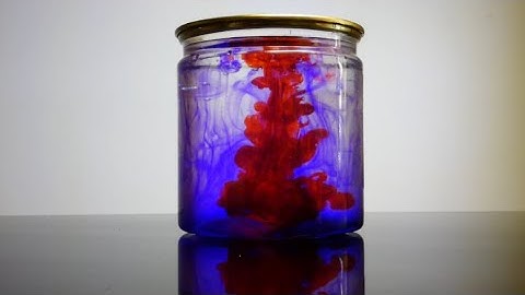 satisfying diffusion : ink in water
