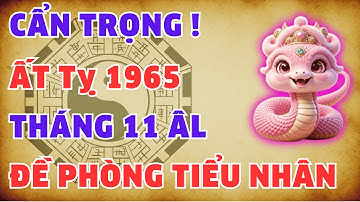 Cẩn trọng! Ất Tỵ 1965: Đề Phòng Tiểu Nhân Tháng 11 âm 2025
