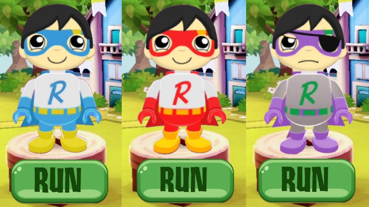 Tag with Ryan - 🔵 Blue Titan Ryan With Red And Dark Titans | Unlock All Vehicles & Characters