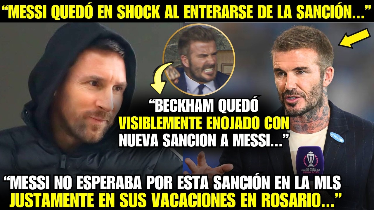 Messi rompe el silencio tras la sanción en la MLS