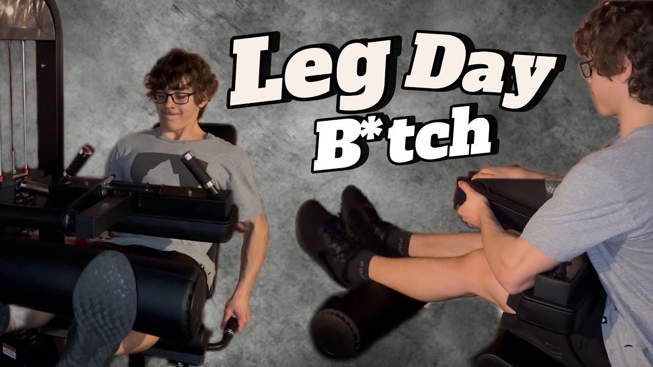 First Leg Day Back From Vacation - YouTube