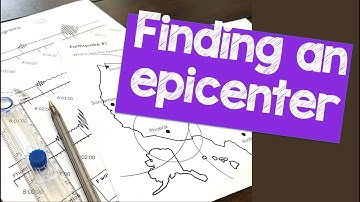 Finding an epicenter using triangulation