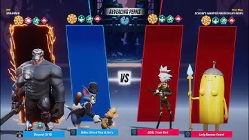 MultiVersus - Uber Jason/Tom & Jerry Vs. Rick/Banana Guard