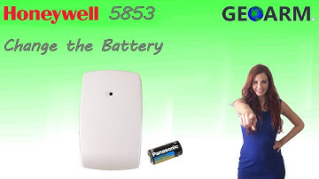 Honeywell 5853 - How to Change the Batteries?
