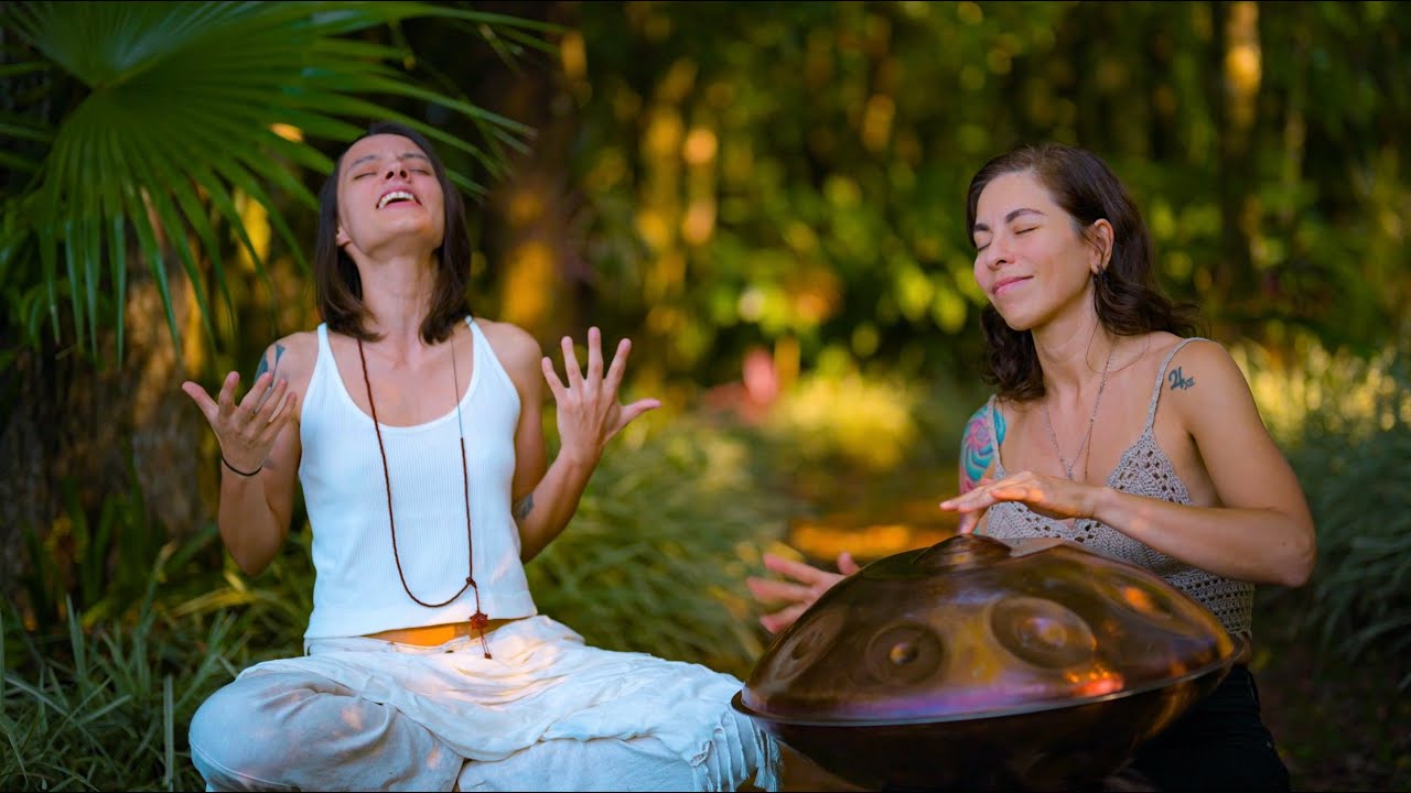 Heart Warming | 1 hour Handpan & Voice Music | Grace Harteming and Fstrings