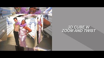 advanced 3D cube with zoom and tilt | 𝑉𝐼𝐷𝐸𝑂𝑆𝑇𝐴𝑅