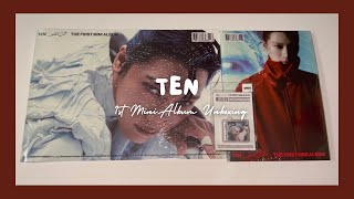 Unboxing TEN 1st Mini Album [Light On, On Ten, & SMini Vers.]
