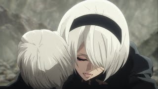 9S Death Scene - 2B Kills 9S | Nier: Automata Anime