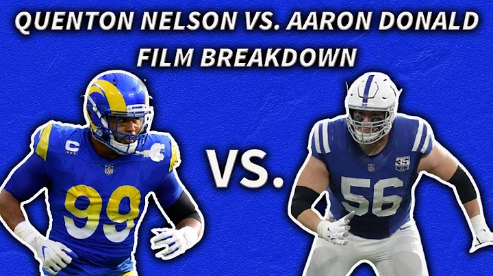 Quenton Nelson v. Aaron Donald Film Breakdown