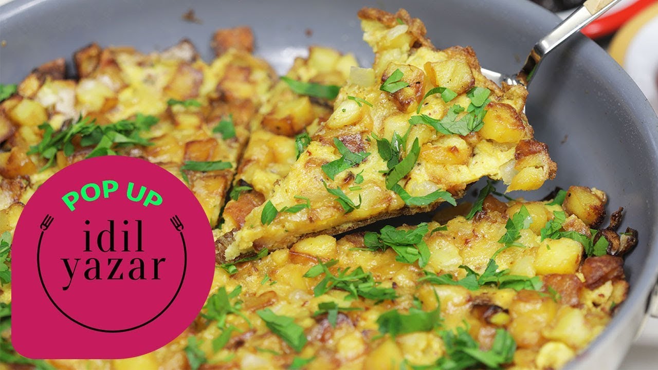 Patatesli Omlet Yapımı | Pop Up Pratik Yemek Tarifleri
