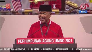 [LANGSUNG] Perhimpunan Agung UMNO 2021: Ucapan dasar Presiden UMNO, Datuk Seri Dr Ahmad Zahid Hamidi