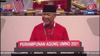 [LANGSUNG] Perhimpunan Agung UMNO 2021: Ucapan dasar Presiden UMNO, Datuk Seri Dr Ahmad Zahid Hamidi