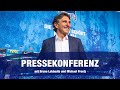 Re-Live | Pressekonferenz mit Bruno Labbadia und Michael Preetz