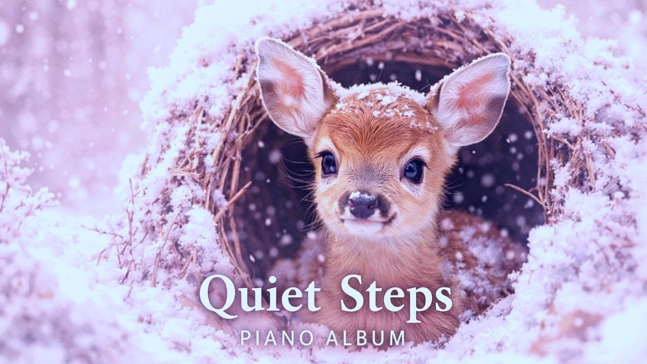 [PLAYLIST] Тихие шаги в зимнем лесу Бэмби | Музыка для чтения, работы, концентрации