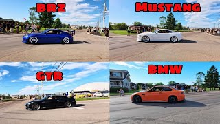 BMW beat all the cars 😳 | car show in Canada 🇨🇦