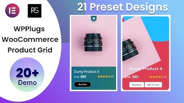 WordPress Plugs WooCommerce Product Grid Elementor Addon
