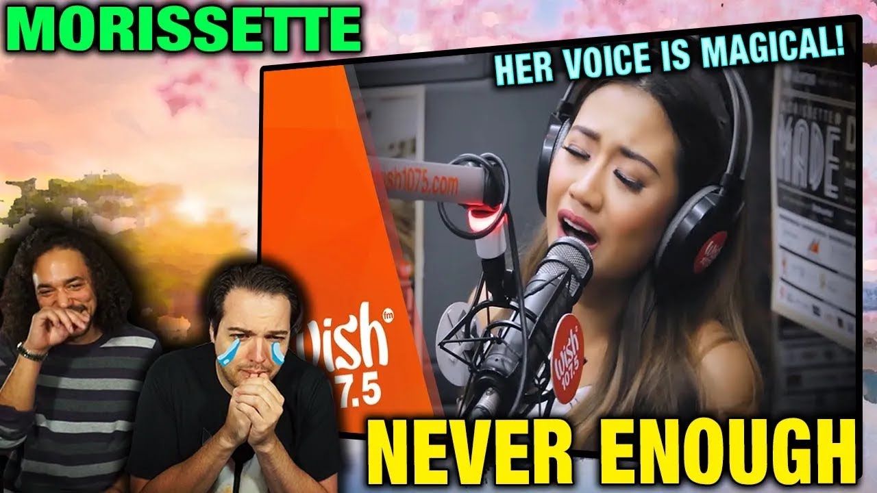 PRODUCERS REACT [ARCHIVE] - Morissette Amon Never Enough Wish 107.5 Bus Reaction First Time Hearing