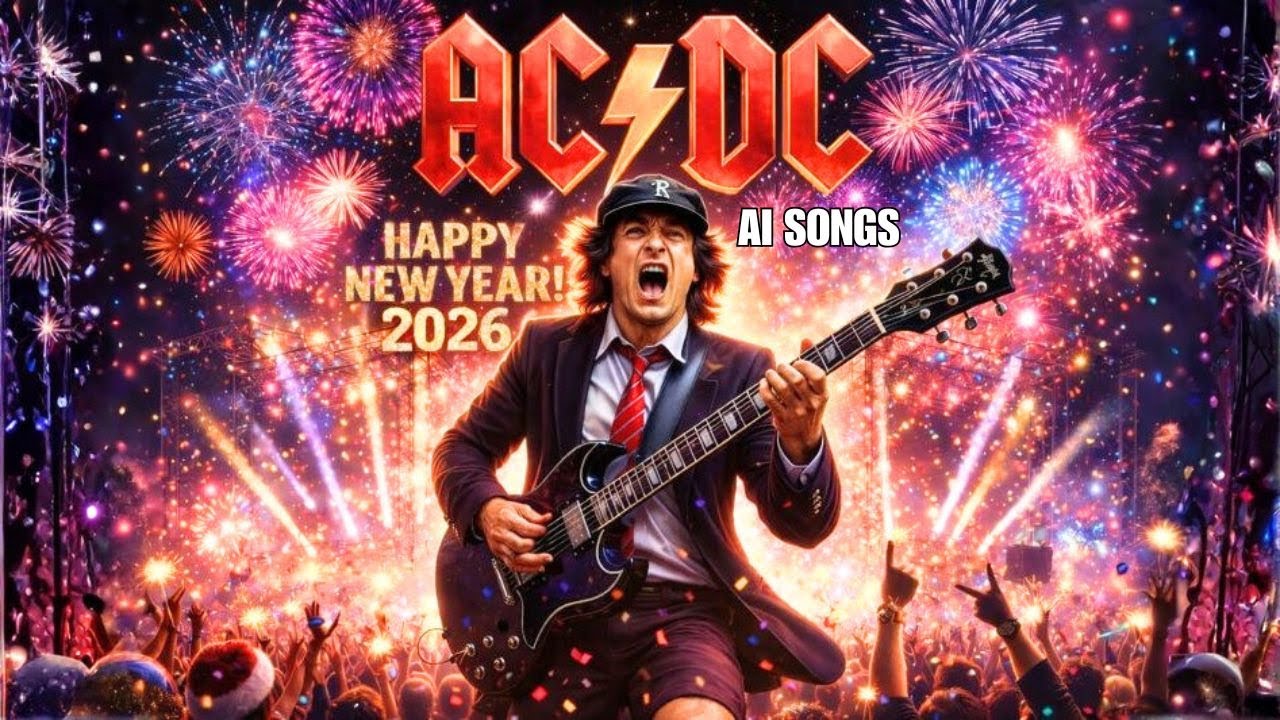 Turn Up the Volume for 2026 – AC/DC–Inspired Rock Anthems (AI)