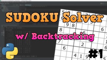 Python Sudoku Solver Tutorial with Backtracking p.1
