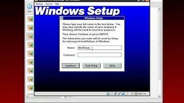 Installing Windows 3.1 in VirtualBox