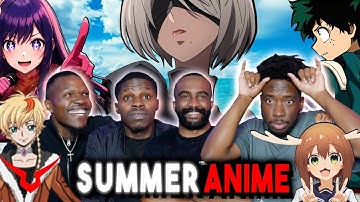 RAP FANS REACT TO ANIME OPENINGS FOR THE FIRST TIME (Summer Anime 2024)