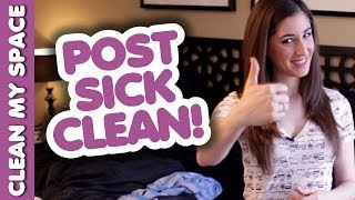 How to Clean Up After Being Sick: Post Cold & Flu Routine (Clean My Space)