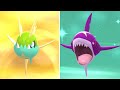 SHINY CARVANHA AND SHARPEDO after Combined 1027 Eggs