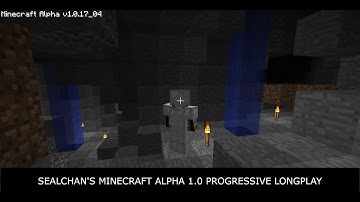 Minecraft Alpha v1.0 Longplay - E190 (R16) - Cavern Expedition in the Alsea Mine Part Two