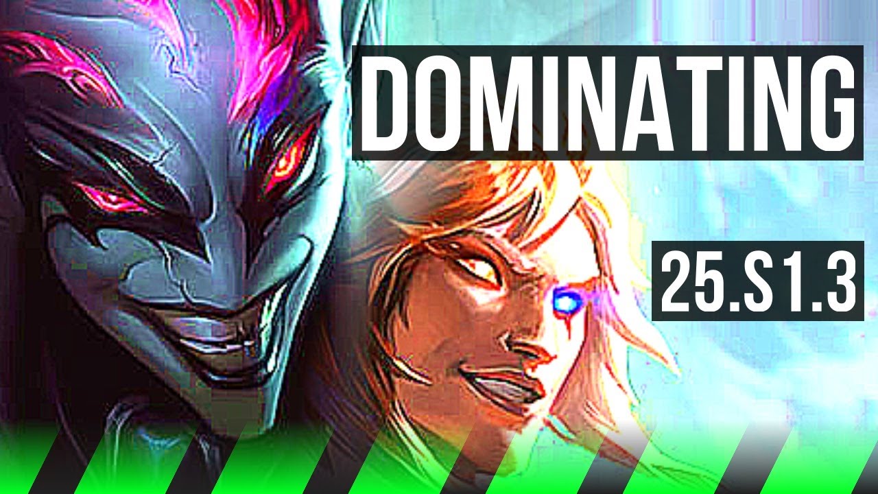 SHACO vs KAYN (JGL) | 500+ games, Dominating | KR Master | 25.S1.3