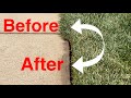 How To Have CLEAN and CRISP EDGING in a LAWN  | CONCRETE and ASPHALT