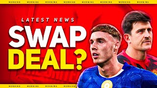 Download Lagu Palmer \u0026 Van De Ven IN Maguire Out? United's CRAZY Transfer Plan! MP3