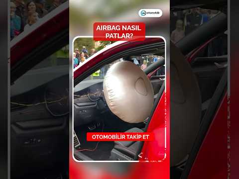 Airbag nasıl patlar? Hava yastığı? #airbag #shorts