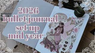 2026 mid year bullet journal set up ✨