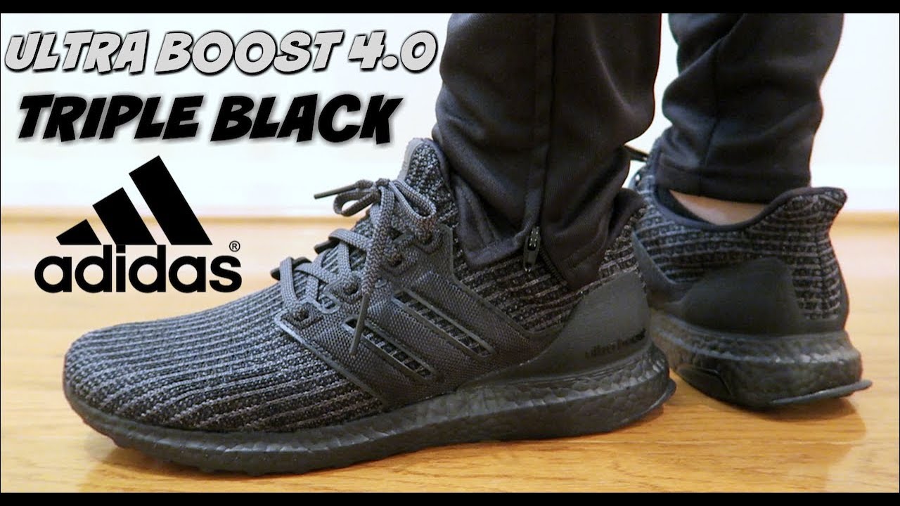 adidas all black ultra boost 4.0