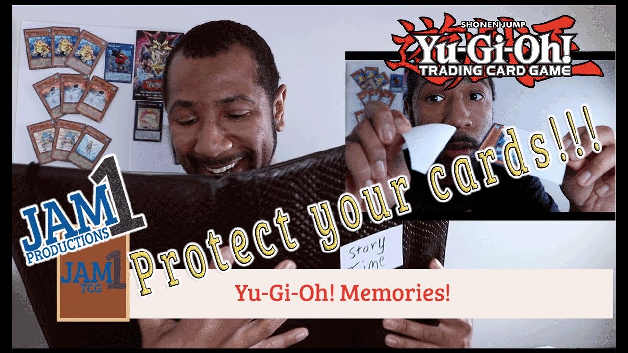 Don't laminate Your Yugioh cards! Use Yugioh Card Sleeves Yugioh memories