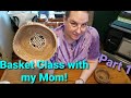 Pine Needle Basket Making Part 1 With My Mom #pineneedlebasketry #crafting #handmadecrafts