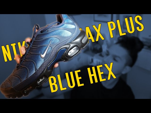 Nike Air Max Plus Tn Black Hex On Feet Video 