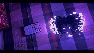 Look how you can use these for every holiday. SO bright! Minetom Smart-Color-Changing-Christmas-Hall