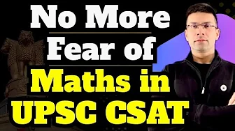 No More Fear of Maths in UPSC CSAT | Gaurav Kaushal