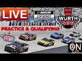 Wurth 400 practice and qualifying at dover live nascar cup series play by play live leaderboard