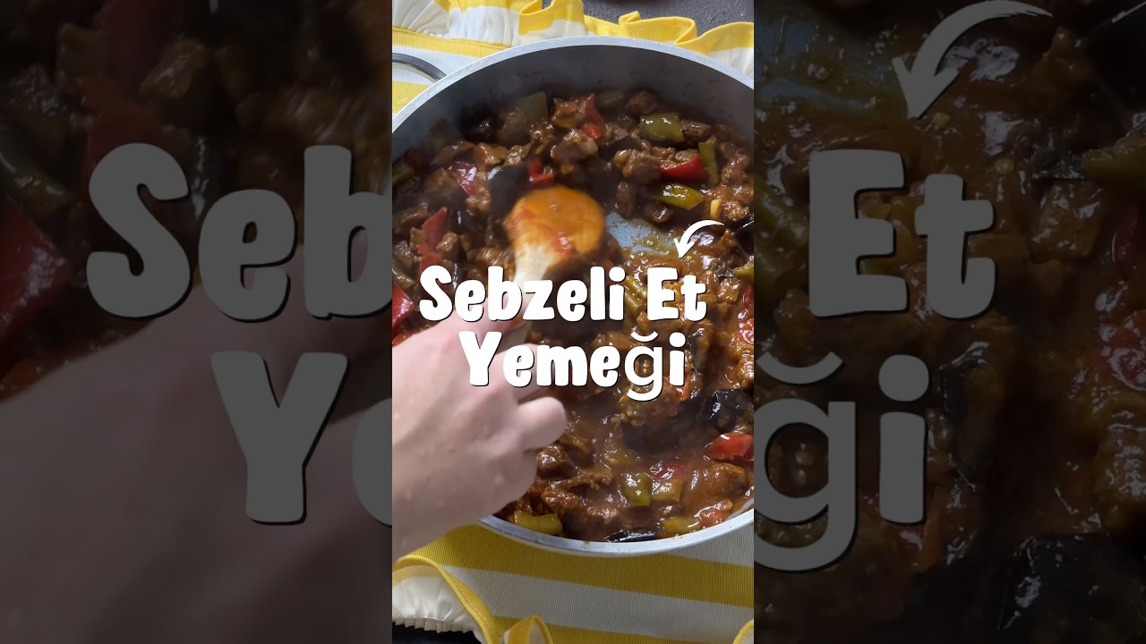 Lokum Gibi Yumuşacık Sebzeli Et Yemeği 😍 Patlıcanlı Nefis Akşam Yemeği Tarifi