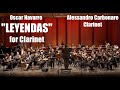 &quot;LEYENDAS&quot; for Clarinet and Symphony Orchestra (Wind Band transcription) - Oscar Navarro