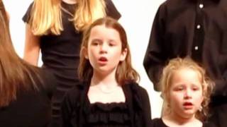 Video thumbnail of "SFA Children's Chorus - White Coral Bells - December 2011"