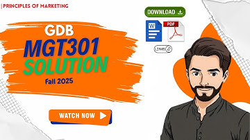 MGT301 GDB No 1 Solution 2025 | MGT301 GDB 1| MGT301 Solution | Fall 2025 Solution