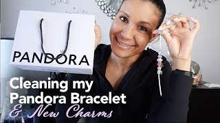 Pandora Gentle Jewelry Cleaner ASMR Cleaning My Charm Bracelet