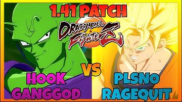 DBFZ 1.41 - HOOKGANGGOD vs PLSNORAGEQUIT (SSJ Vegeta, Z Broly, Piccolo vs Kefla, Jiren, SSJ Goku)